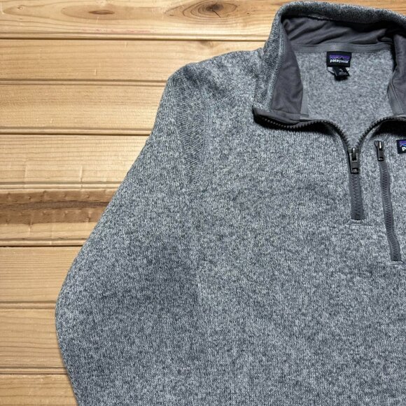 Patagonia Better Sweater 1/4 Zip Mock Neck Fleece Pullover Jacket Girls XL (14) - Picture 3 of 12